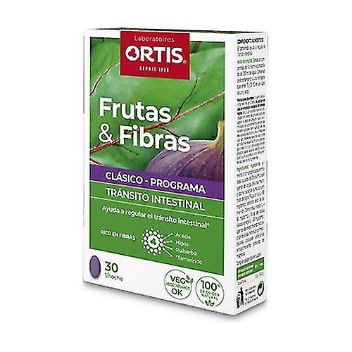 Fruits Fibers Classic Intestinal Transit 30 Tablets- on Productcaster.