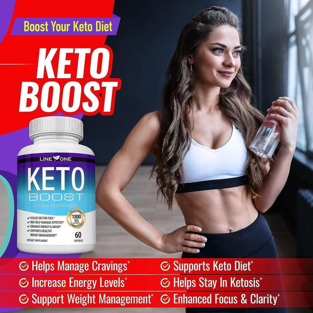 1-pack Diet Pill Ketosis Supplement - Natural Exogenous Ketone Formula Supports Energy And Focus, Advanced Ketones For The Ketogenic Diet 2PCS on Productcaster.