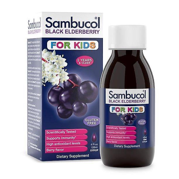 Sambucol pre deti čierny bazový sirup, 4oz fľaša on Productcaster.