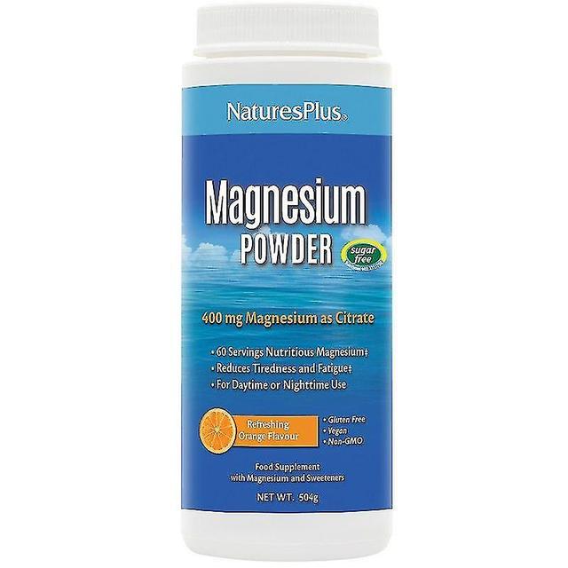 Nature's Plus Magnesium Powder 504g (33604) on Productcaster.