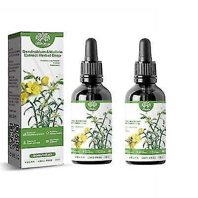 Dendrobium And Mullein Extract Herbal Drops 30ml 2pcs on Productcaster.