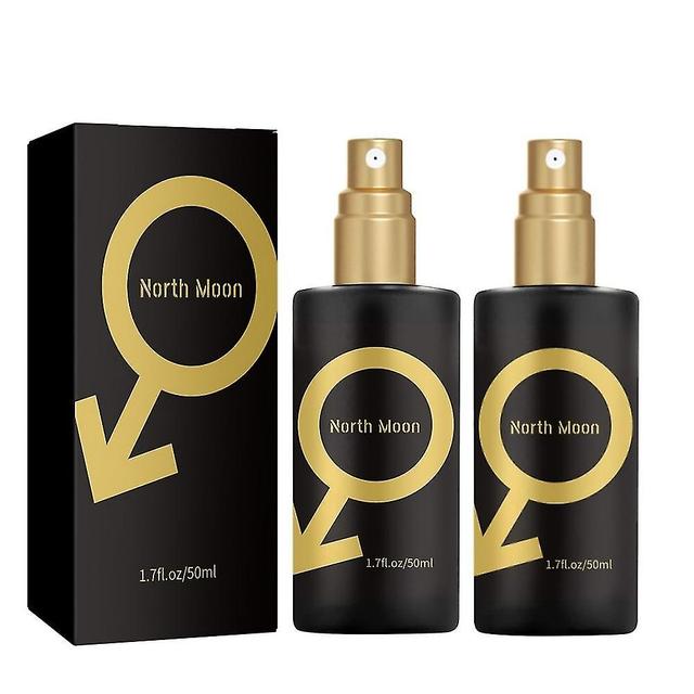 2pcs Aphrodisiac Golden Lure Her Pheromone Perfume Spray For Men To Attract Women-E on Productcaster.