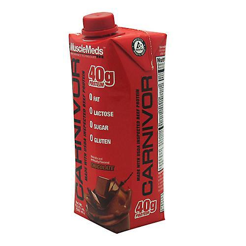 MuscleMeds Muscle Meds Carnivor, Cioccolato 16.9 oz (confezione da 12) (confezione da 2) on Productcaster.