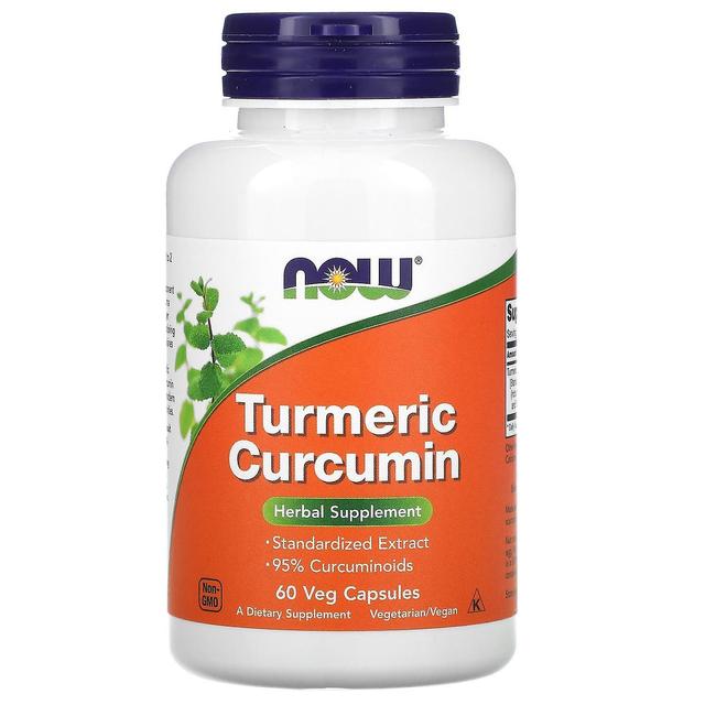 NOW Foods, Turmeric Curcumin, 60 Veg Capsules on Productcaster.