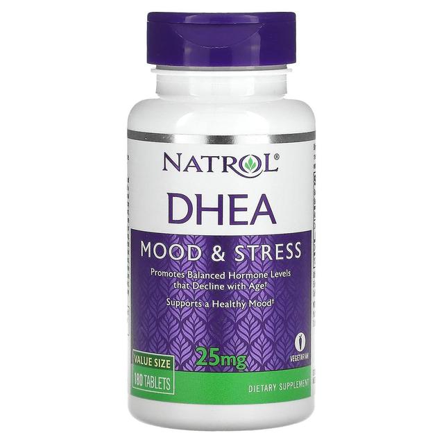 Natrol, DHEA, 25 mg, 180 Tablets on Productcaster.