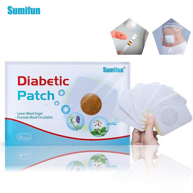 Coscelia 4 Typ av Sumifun 6st / väska Diabetic Patch stabiliserar blodsockerbalansen glukosinnehåll naturliga örter Diabetes Gips 6pcs Diabete Patch1 on Productcaster.