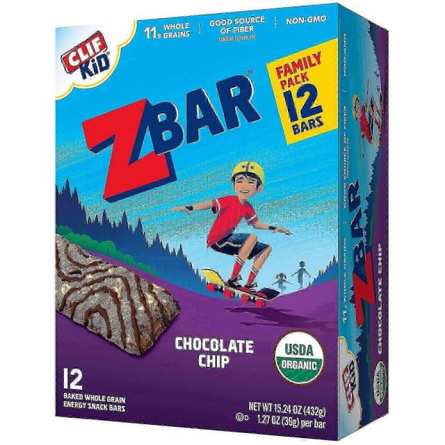 Clif Bar Clif kid zbar chocolate chip snack energy snack bars, 12 ea on Productcaster.