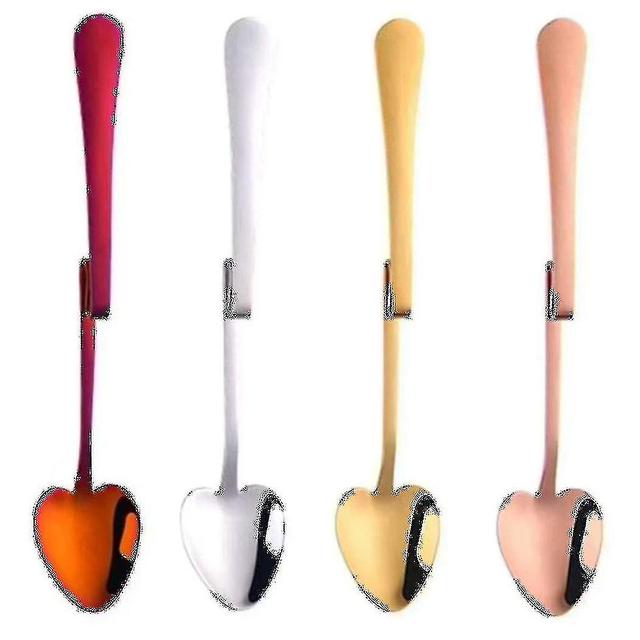 For Coffee Tea Honey Dessert Drink Mixing Milkshake Spoon Tableware on Productcaster.