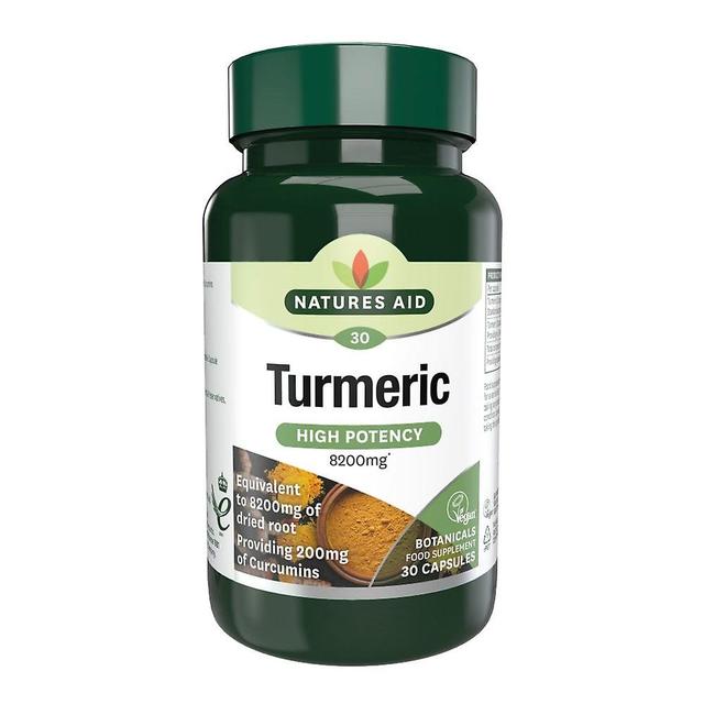 Natures Aid Turmeric, 30 Vcaps on Productcaster.