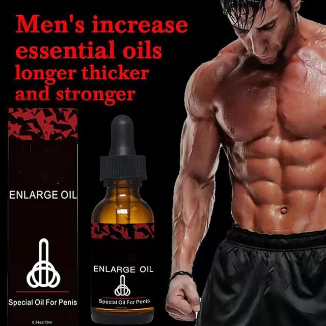 Lisade Enlarge Oil, Enhancing Massage Oil, Men Thicking Lasting Enlarging Essential Oil, Delay Time Performance Boost Strength 2 Pcs on Productcaster.