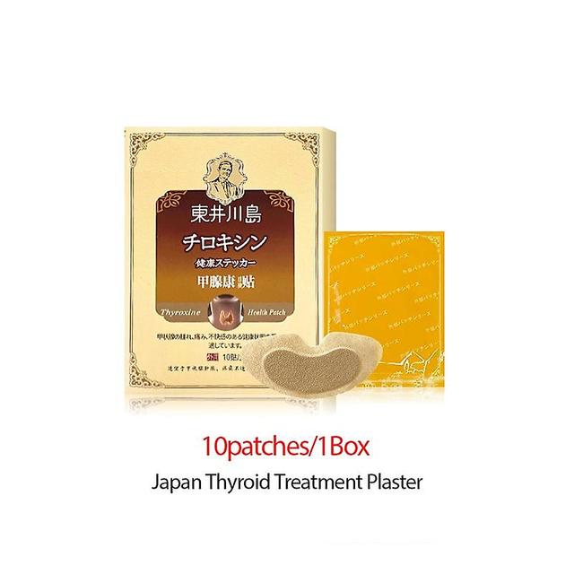 Tib Thyroid Gland Nodule Treatment Cream Hyperthyroidism Cure Health Patch For Neck Swelling Protruding Eyes Japan Secret Recipe 1box 10pc (with box) on Productcaster.