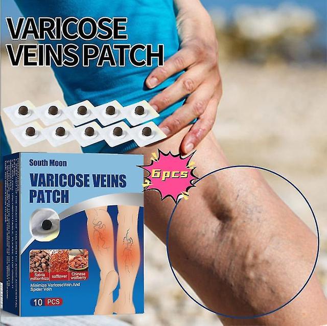 South Moon Venous Pill Patch To Relieve Varicose Veins, Swelling And Pain, Leg Massage And Care Pill Patch Massage Oil1pcs) -GSL 6PCS on Productcaster.