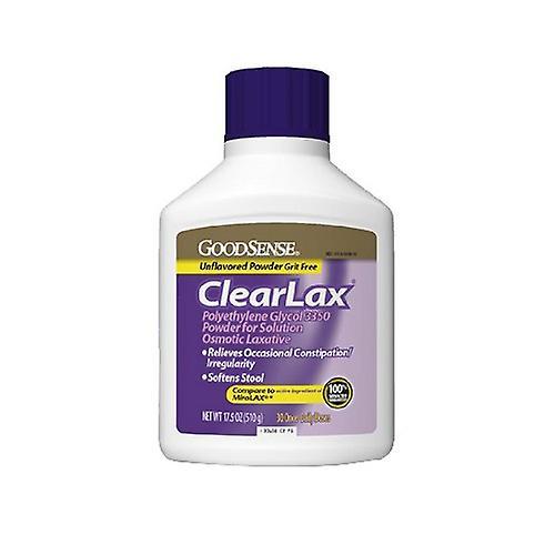 Good Sense Clearlax Polyethylene Glycol 3350, 17.9 Oz (Pack of 1) on Productcaster.