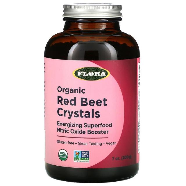 Flora, Organic Red Beet Crystals, 7 oz (200 g) on Productcaster.