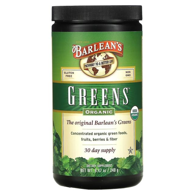 Barlean's, Verdure biologiche, 8.47 oz (240 g) on Productcaster.