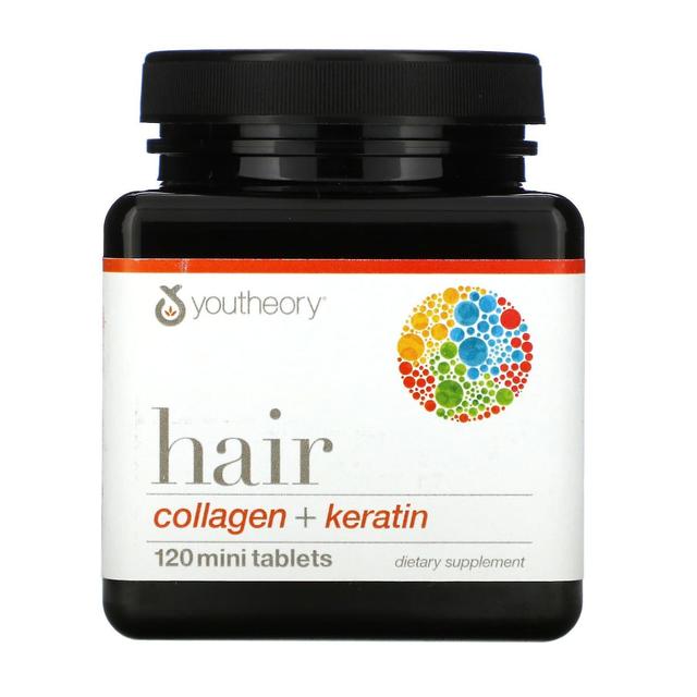 Youtheory, Hair, Collagen + Keratin, 120 Mini Tablets on Productcaster.