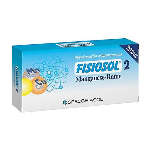 Specchiasol Fisiosol 2 Manganese-Rame 20 ampoules on Productcaster.