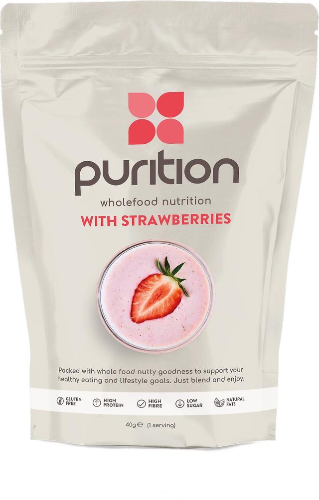 Purition wholefood nutrition with strawberry 500g on Productcaster.