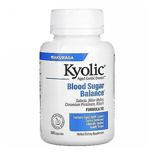 Kyolic Blood Sugar Balance, 100 CAPS (Pack of 2) on Productcaster.