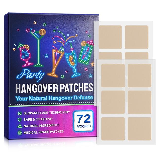 Mamusk Hangover Repellent Plasters, Natural Ingredients Hangover Relief Plasters, Recover Faster Or Dispel The Effects Of Alcohol Hangover 2Box - 1... on Productcaster.