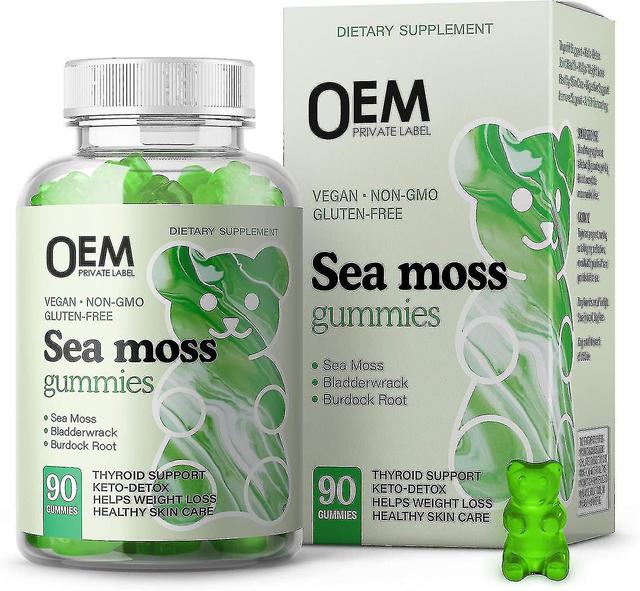 Organic Seaweed Gummies Vegan Wild Bladder Supplement Raw Seaweed Dietary Supplement Seaweed Gummies For Keto Detox Boost Immunity on Productcaster.