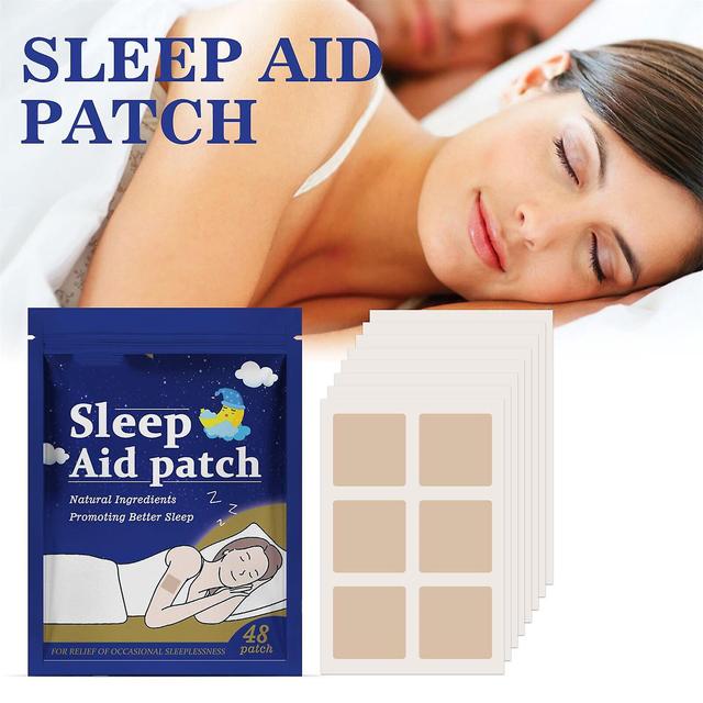 48PCS Sleep Aid Patch Improve Sleep Quality Sticker Relieve Anxiety Stress Relax on Productcaster.