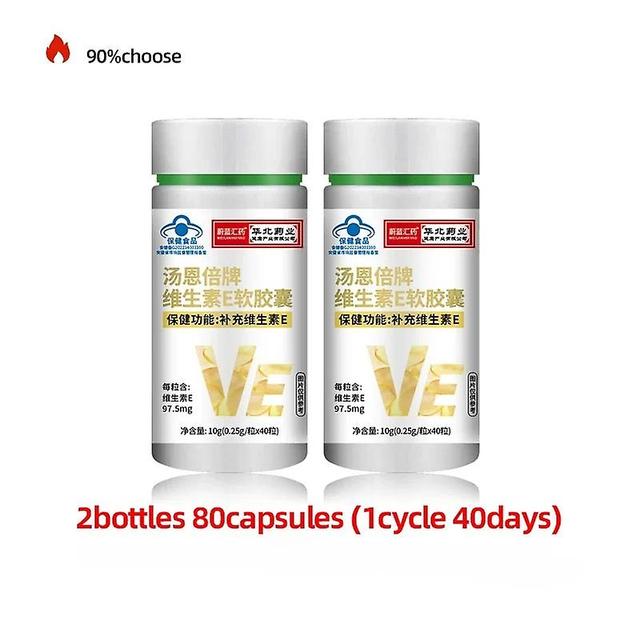 Tib Vitamín E komplex mäkkých kapsúl Zdravá výživa Doplnky vitamínov 250mg / kapsula 2bottles hot sale on Productcaster.