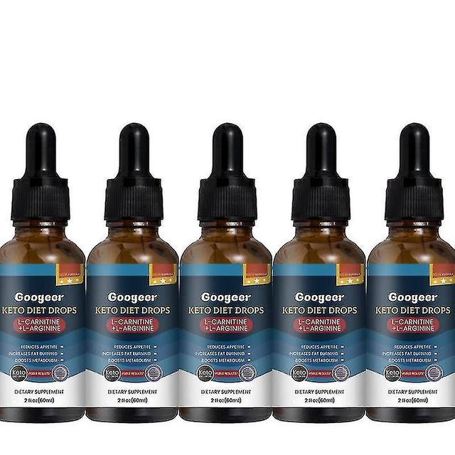 Keto Lose Weight Drops Energy Boost Slimming Appetite Suppressant Diet Drops_PHC02 5pcs on Productcaster.