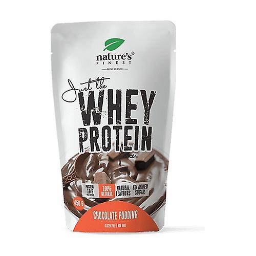 Natures Finest Whey protein high protein chocolate pudding 450 g of powder (Chocolate) on Productcaster.