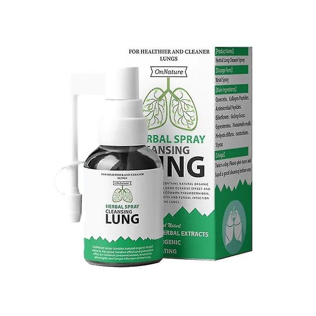 Organic Herbs Lung Cleansing&throat Relief Mouth Sprays 20ml on Productcaster.