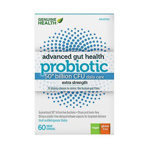 Genuine Health AGH Probiotics 50 Billion CFU ,60 VegCaps on Productcaster.