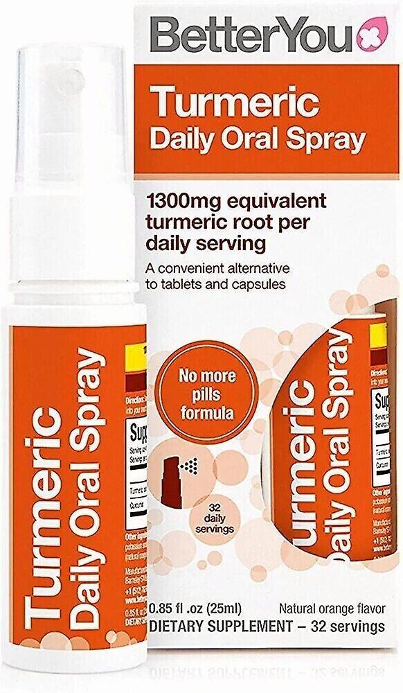 Better You BetterYou, Gurkemeje Daily Oral Spray, 25ml on Productcaster.