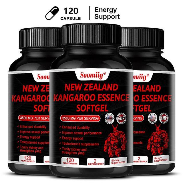 Vorallme Soomiig Vegetarian Capsule Dietary Supplement Promotes Motivation, Strength, Endurance And Higher Quality Of Life 120 count-3 bottle on Productcaster.