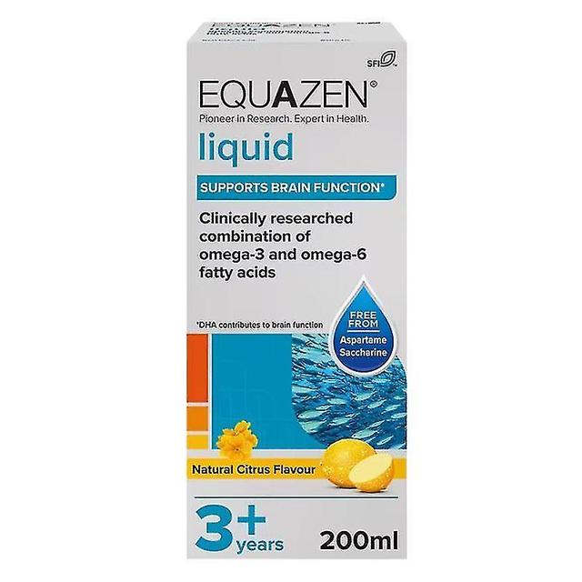 Equazen Omega 3 & 6 Liquid Citrus 200ml LONG on Productcaster.