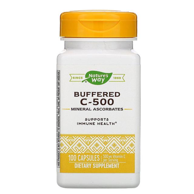 Nature's Way, Buffered C-500, 500 mg, 100 Capsules on Productcaster.