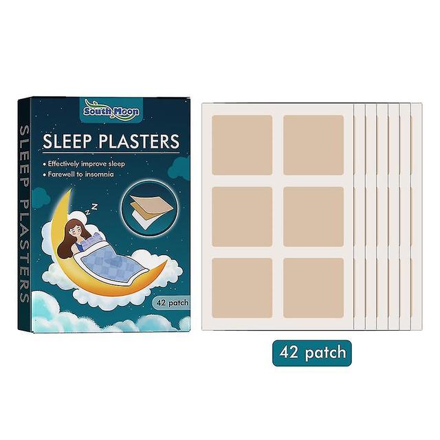 42/84stk Sleep Patches Natural-sovende Aid | Rolig og slap af plaster til at sove-bedre Ny Meget nyttig 42 stk. on Productcaster.