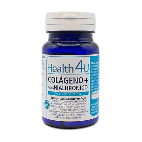 Health 4U Collagen + Hyaluronic Acid 30 capsules on Productcaster.