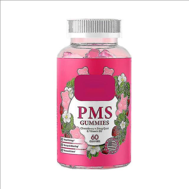 Pms Gummies - Pms Vitamine für Frauen Teenager - Pms Linderung - Krämpfe, Blähungen, S (, 60 ) on Productcaster.