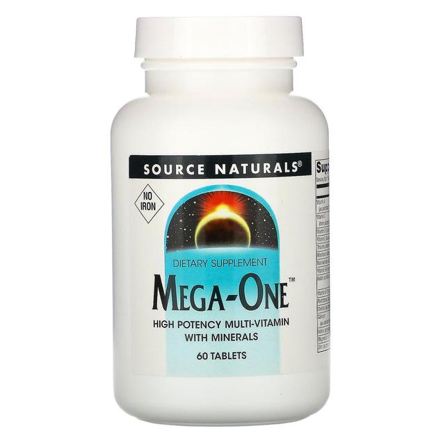 Source Naturals, Mega-One, No Iron, 60 Tablets on Productcaster.