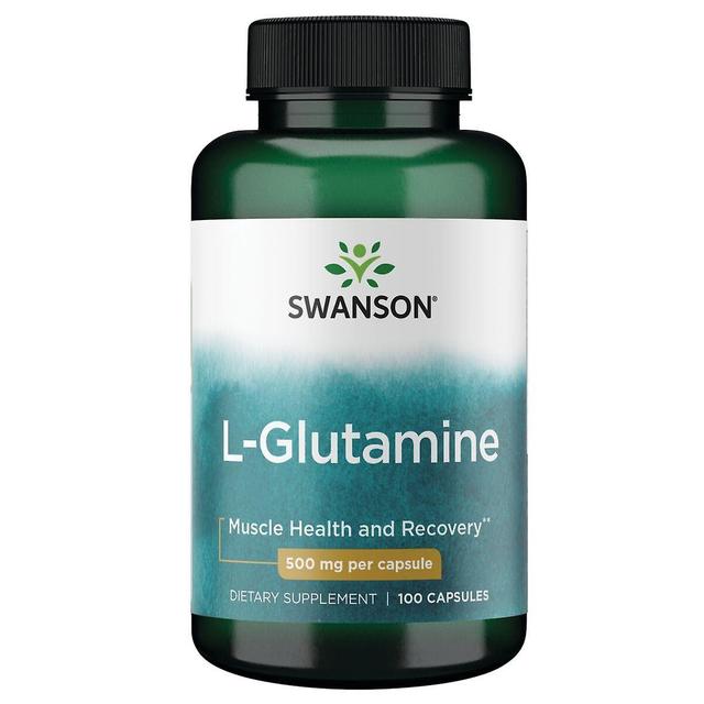 Swanson L-Glutamine 500mg 100 Capsules on Productcaster.