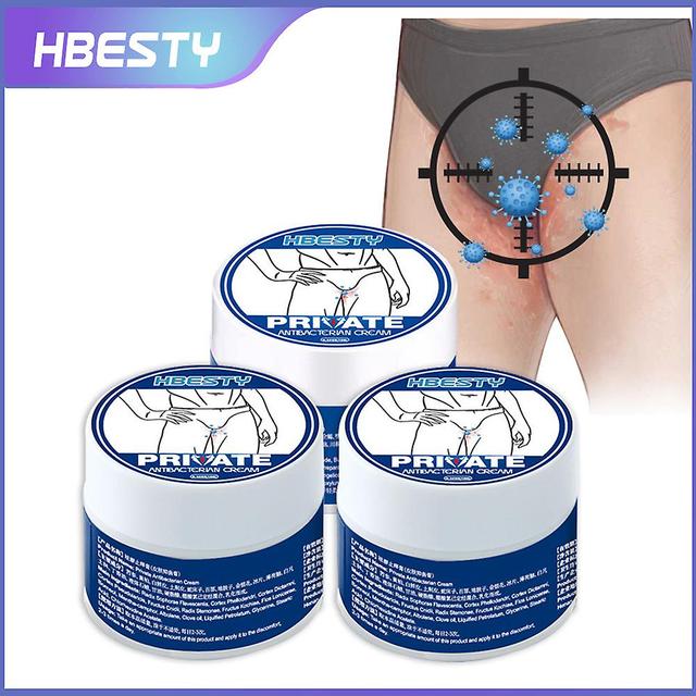 Hbesty Men's Vaginal Itching Health Cream, Mugwort Plant Formula Thigh Root Private Care Cream 1PCS on Productcaster.