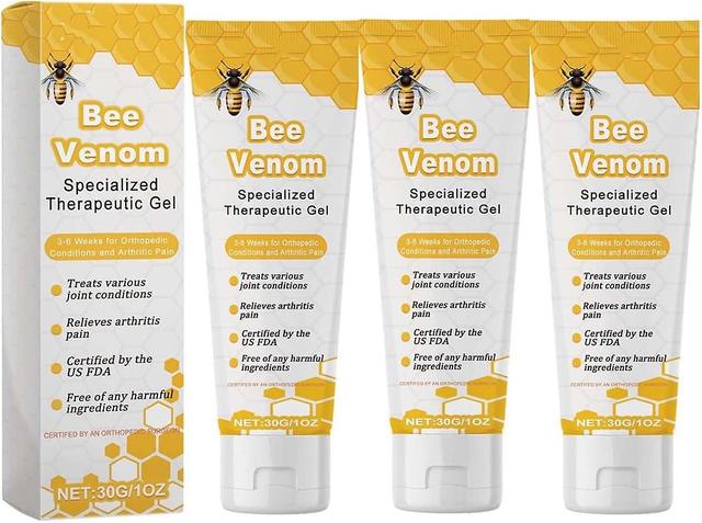 Ylhzg Bee Venom Gel for Arthritis,Joint & Bone Cream with Natural Formula (1PC) 3PCS on Productcaster.