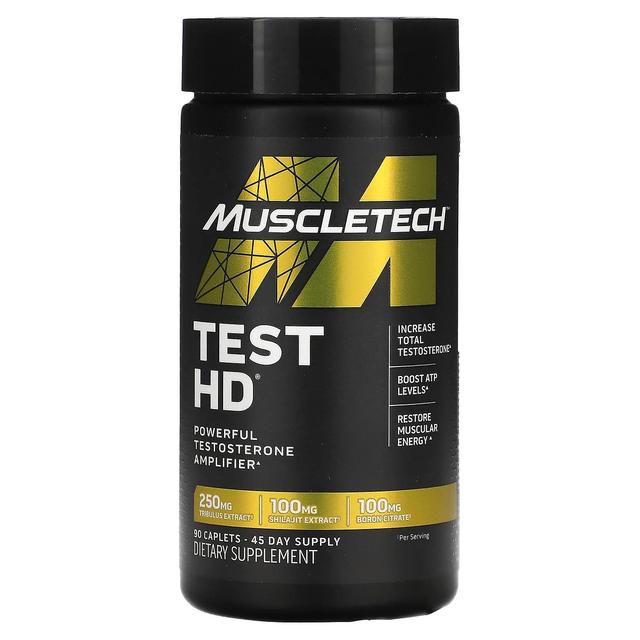 MuscleTech, Teste HD, Poderoso amplificador de testosterona, 90 Caplets on Productcaster.