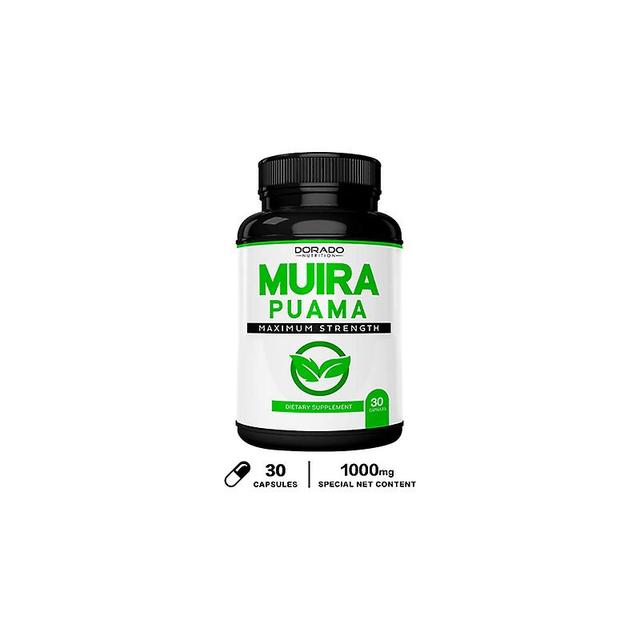 Vorallme Premium Muira Puama Root Extract Capsules 1000 Mg - Made In The Usa - Quality Assured Gluten Free & Non-gmo 30 Capsules on Productcaster.