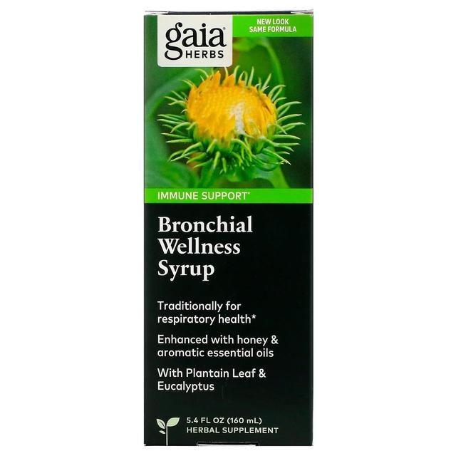 Gaia Herbs, Bronchial Wellness Syrup, 5.4 fl oz (160 ml) on Productcaster.