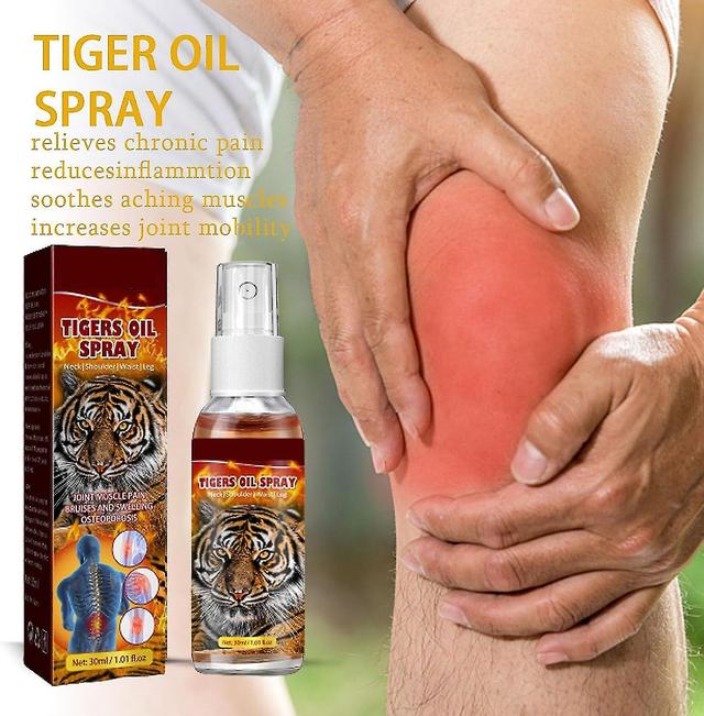 Pain Relief Spray, Joint Body Pain Relief Spray, Turmeric Massage Oils For Arthritis & Pain Relief, Tiger Oil Spray For Arthritis Rheumatic Pain 3Pcs on Productcaster.