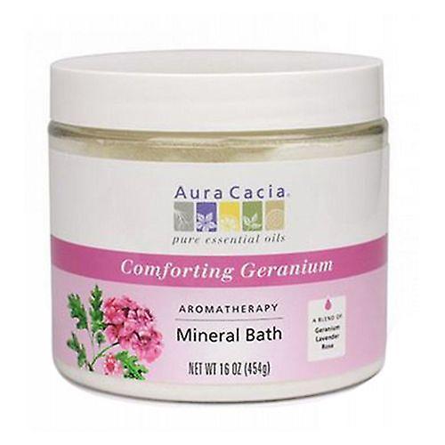 Aura Cacia Mineral Bath, Comforting Geranium 16 Oz Jar (Pack of 1) on Productcaster.