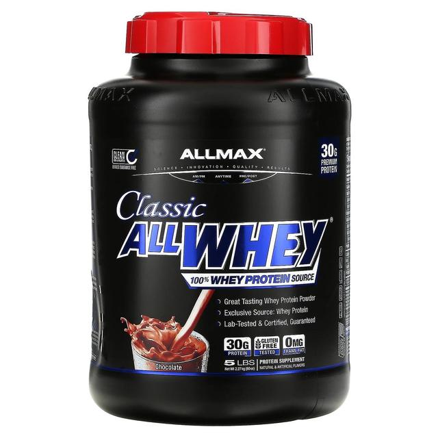 ALLMAX, Classic AllWhey, 100% Whey Protein, Chocolate, 5 lbs (2.27 kg) on Productcaster.