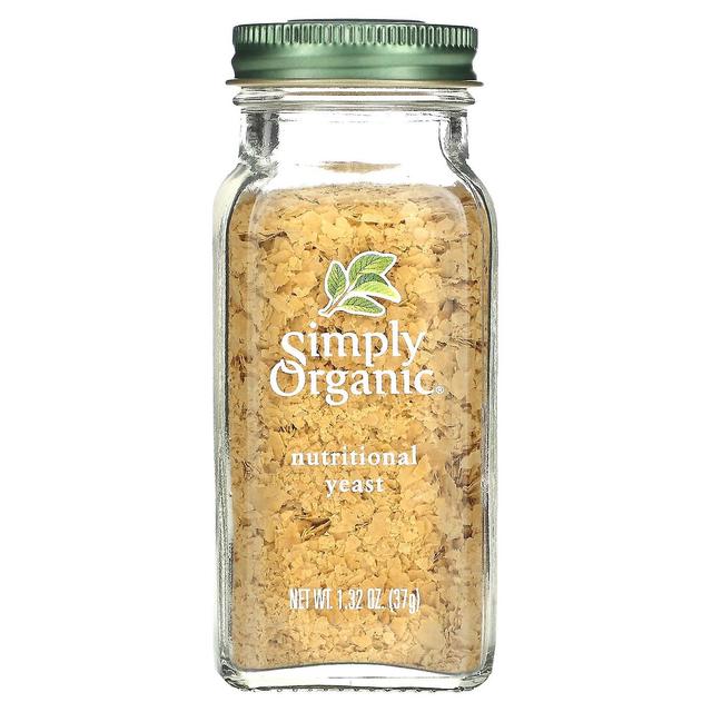 Simply Organic Simpelthen økologisk, økologisk, ernæringsgær, 1,32 oz (37 g) on Productcaster.