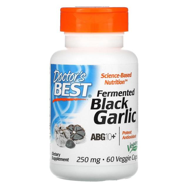 Doctor's Best, aglio nero fermentato ABG10+, 250 mg, 60 capsule vegetariane on Productcaster.